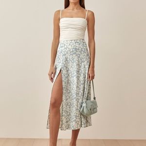 Reformation Zoe skirt in Sofie